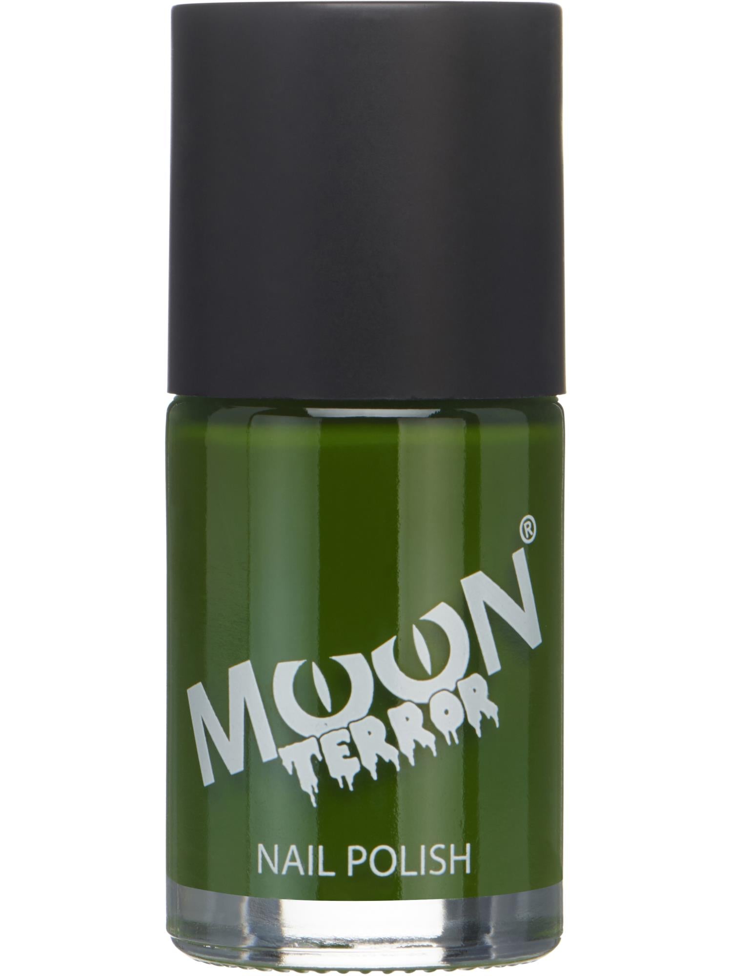 Moon Creations Terror Halloween Nail Polish, Green, Single 14ml