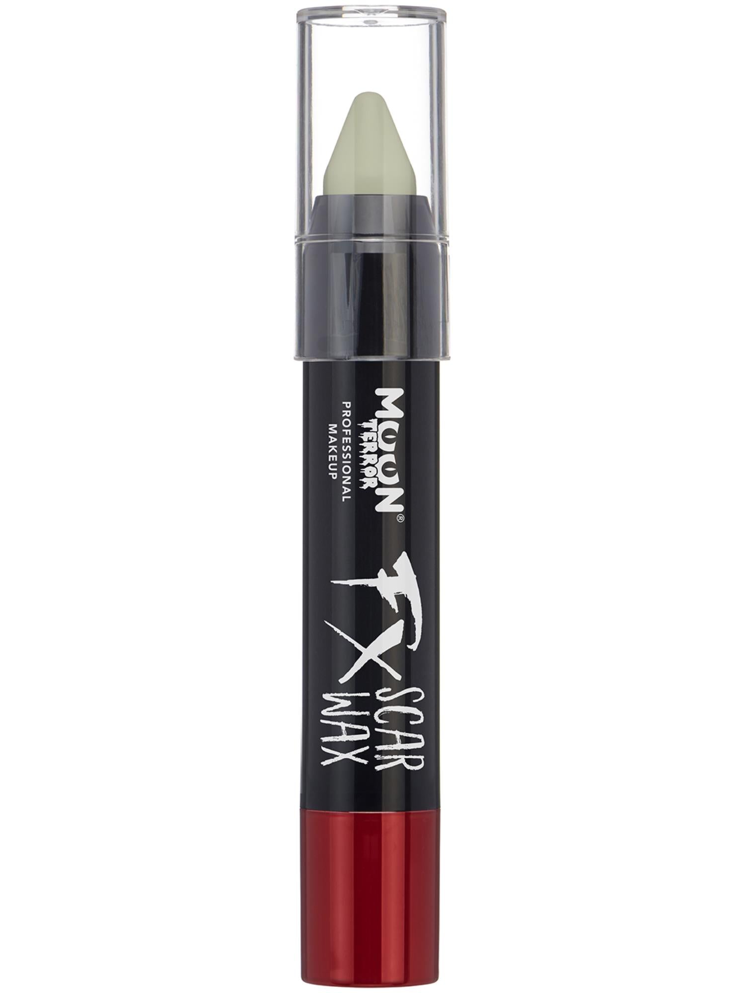 Moon Creations Terror Pro FX Scar Wax Crayon, Clear, Single