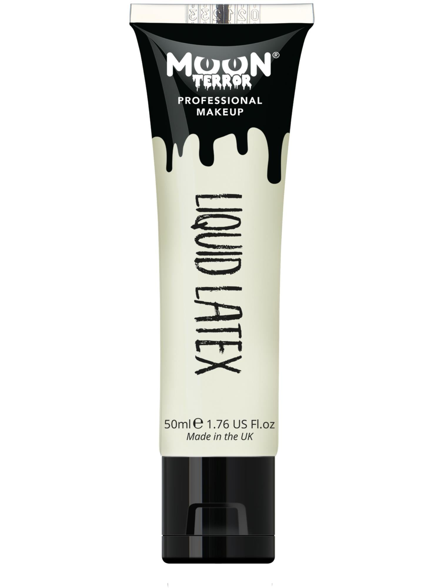 Moon Creations Terror Pro FX Liquid Latex 50ml, White, Single