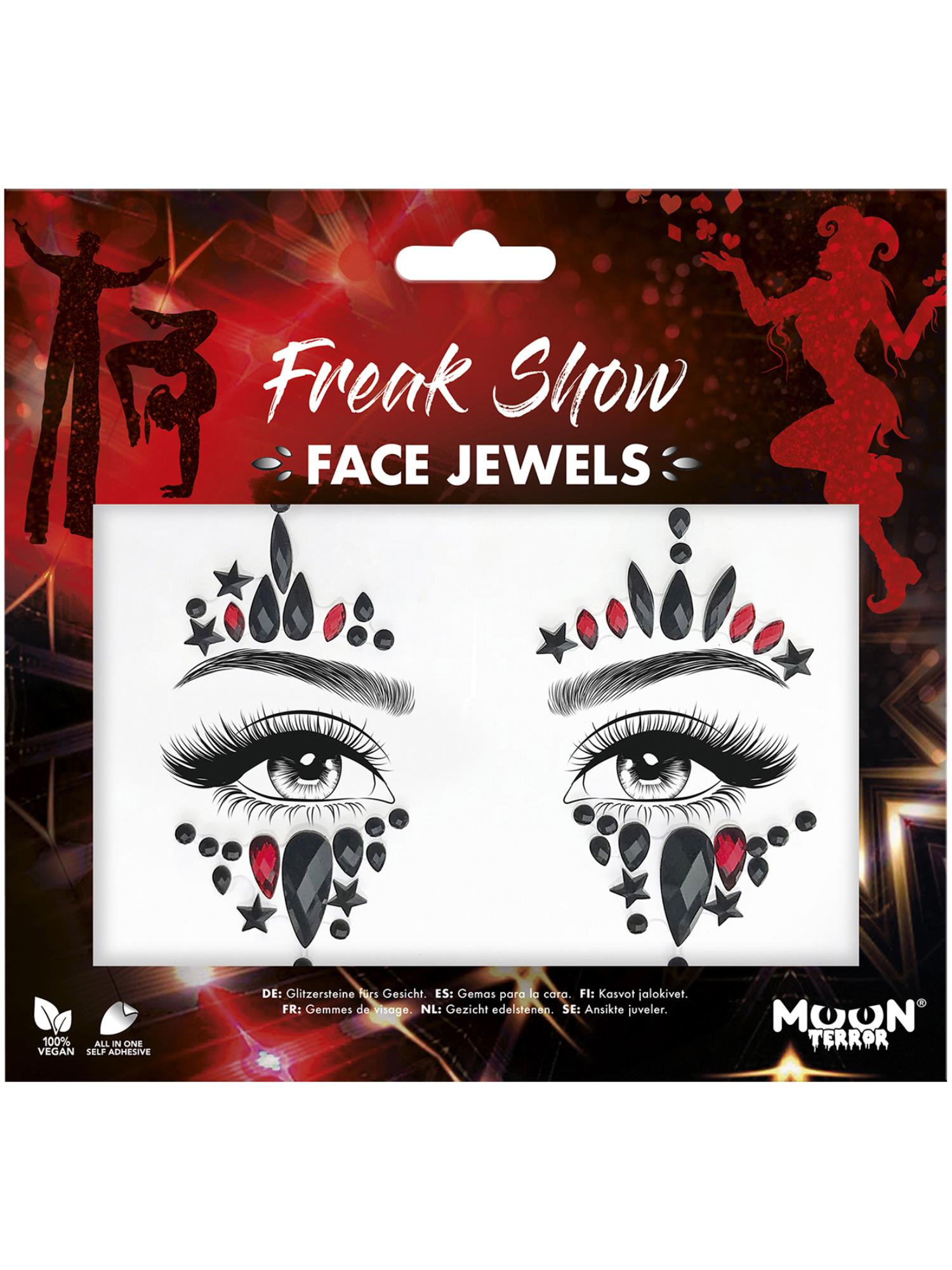 Moon Creations Terror Face Jewels, Freak Show