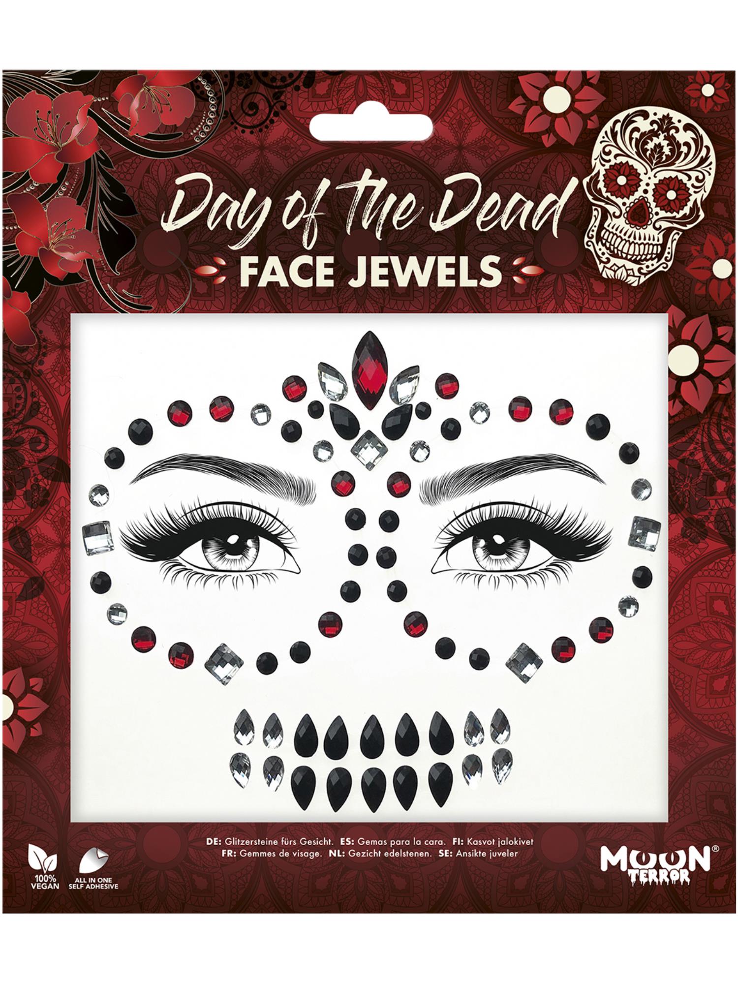 Moon Creations Terror Face Jewels, Day of the Dead