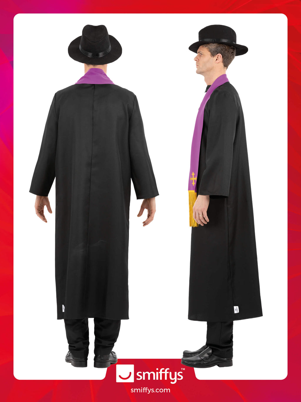 The Exorcist, Father Merrin Priest Costume, Robe
