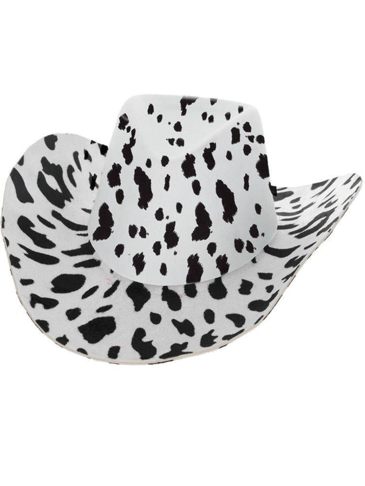 Cow Print Cowboy Hat Alternative 2