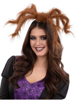 Hairy Tarantula Spider Headband, Brown