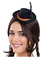 Mini Bavarian Trenker Hat, Black