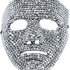 Silver Jewelled Robot Mask