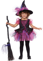 Toddler Darling Little Witch Costume in Pink