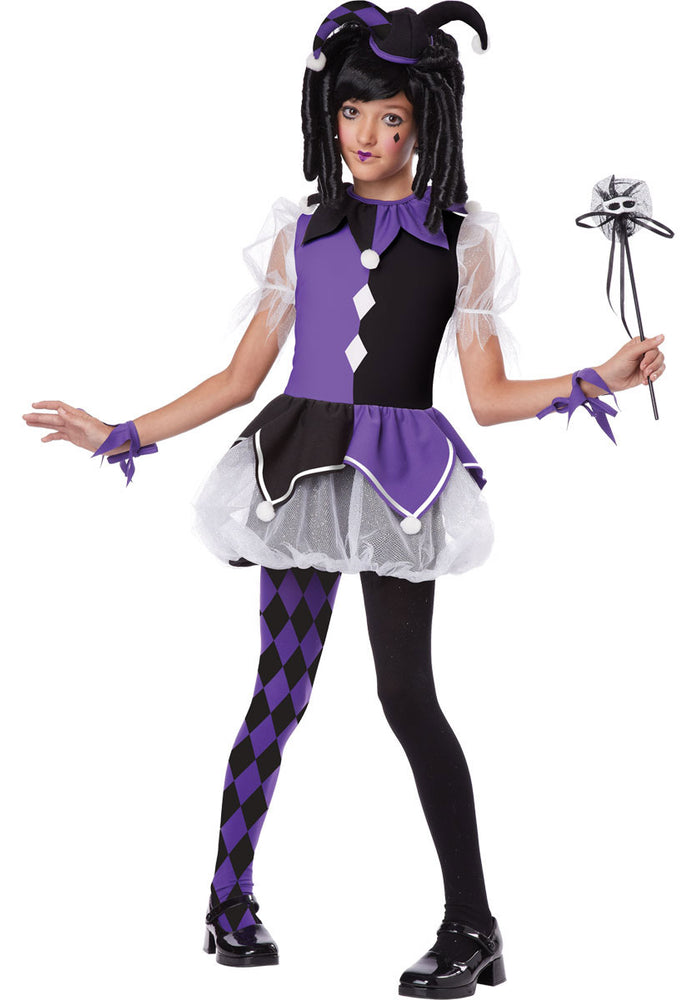 Kids Jester Girl Costume