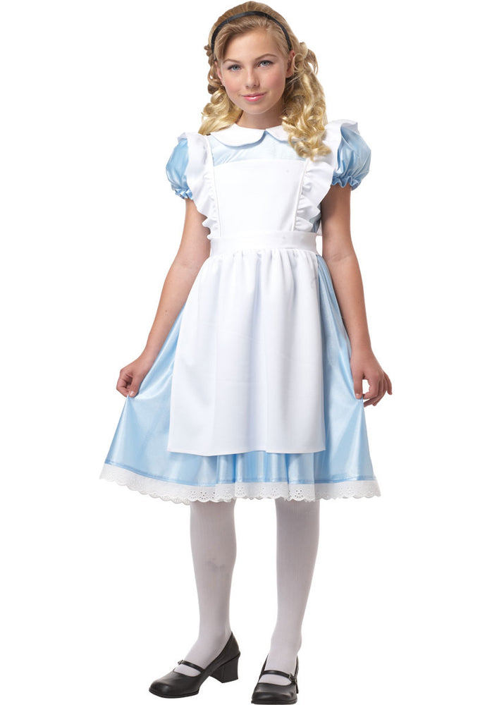 Alice in wonderland, Classic Kids Fancy Dress Costume