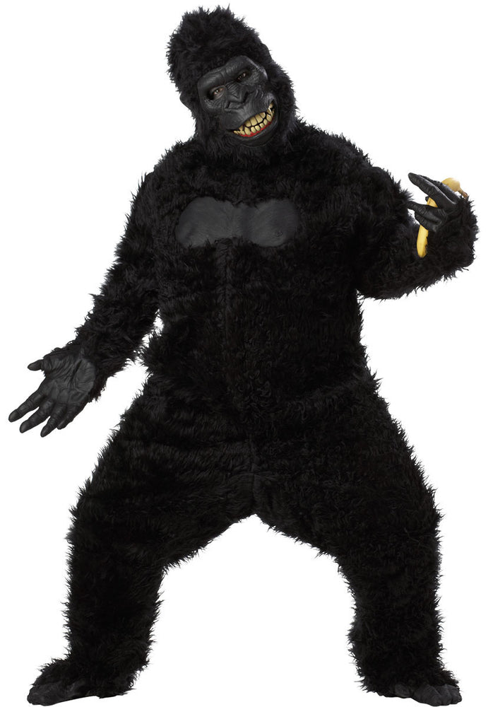 Goin' Ape Gorilla Costume with Motion Mask - Harambe