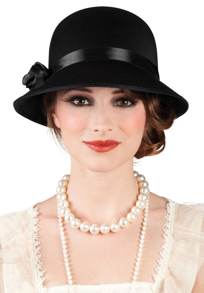 Charleston Lady Hat - Black
