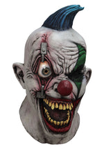 Pinned-Eye Clown Latex Mask