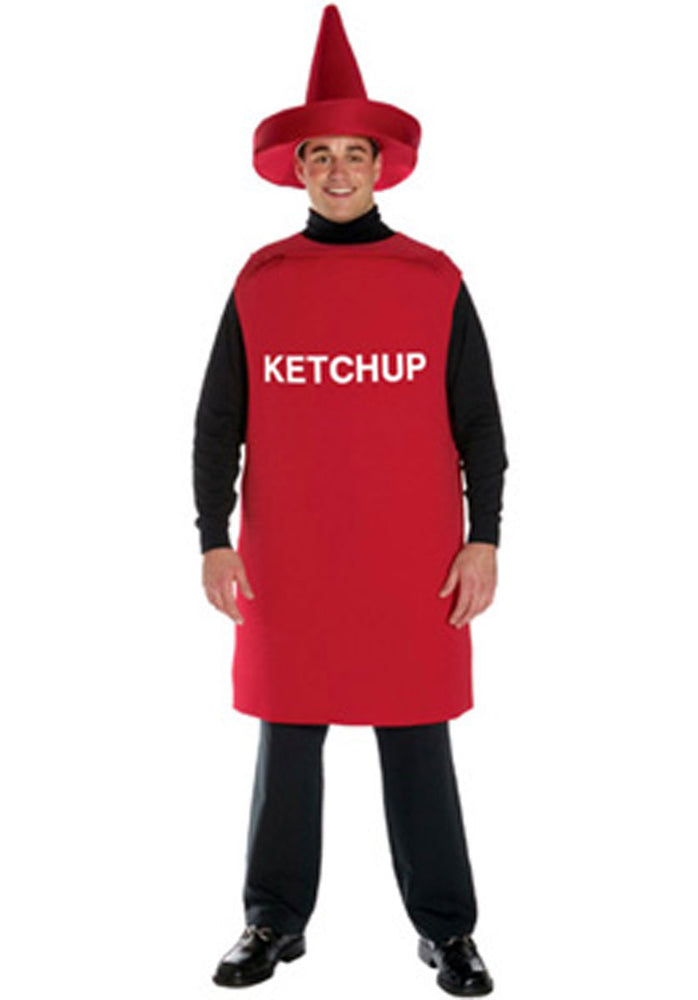 Ketchup Bottle Costume, Food Fancy Dress
