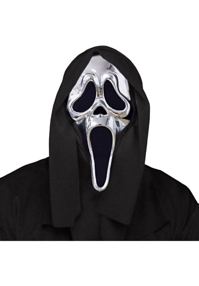 Ghost Face Silver Mask
