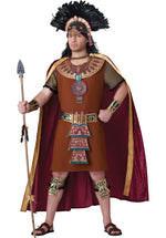 Mayan King Costume, Mens Fancy Dress