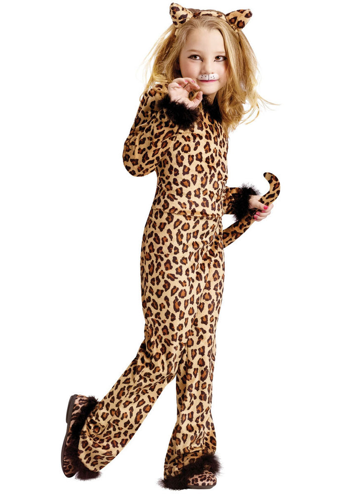 Kids Pretty Leopard Costume