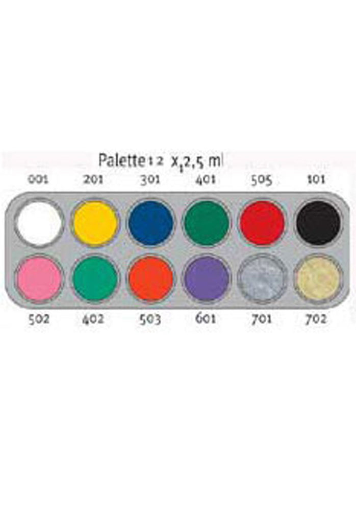 Face Paint Sticks 12 Face colours