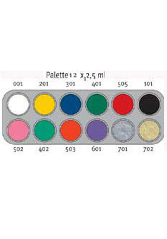 Face Paint Sticks 12 Flag colours