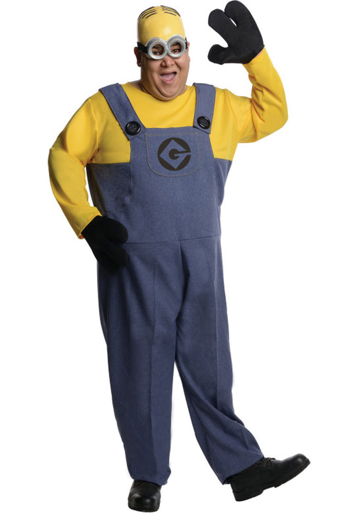 Adult Minion Dave Costume from Despicable Me, Plus Size
