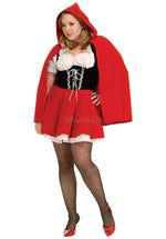 Red Riding Hood Costume, Plus Size Fancy Dress