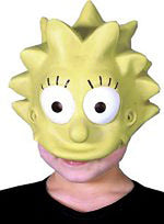 Lisa Simpson Mask, The Simpsons Child Mask.