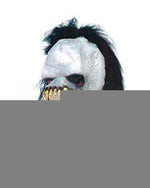 Horror Mask with Hair Fangs