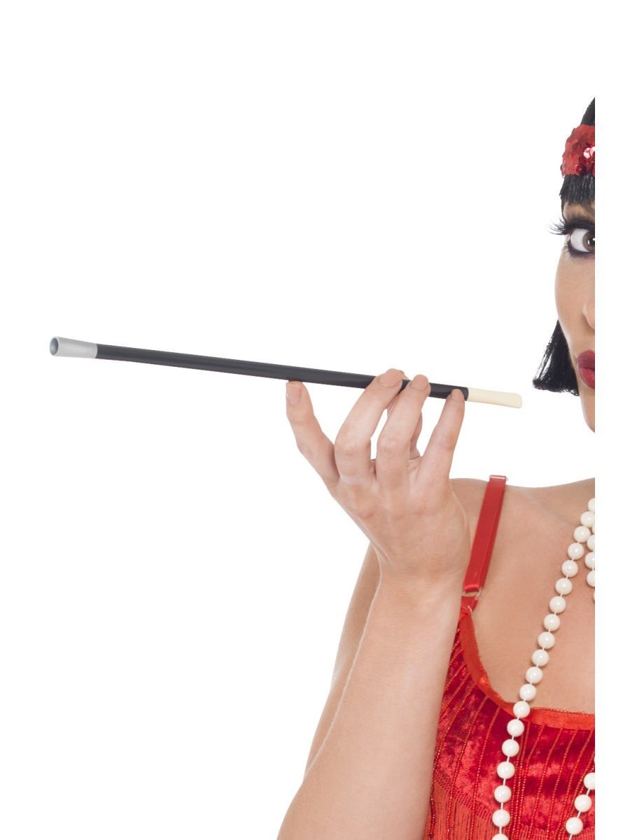 Cigarette Holder Black Plastic