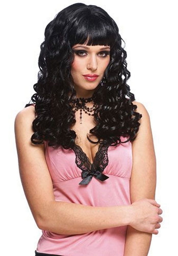 Black Eve Wig, Curly Long Wig