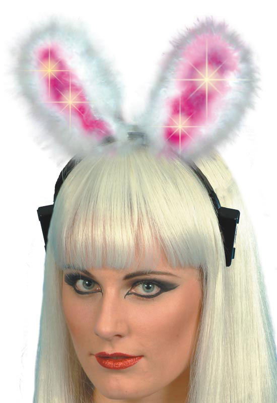 Light-up Rabbit Ears Smiffys fancy dress