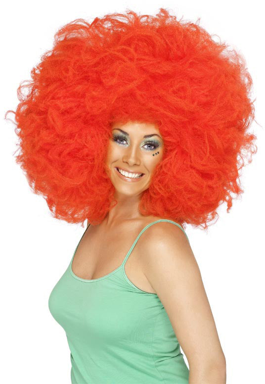 Afro, Mother of All Wigs, Red ,Smiffys fancy dress