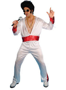 Elvis Fancy Dress Costume White