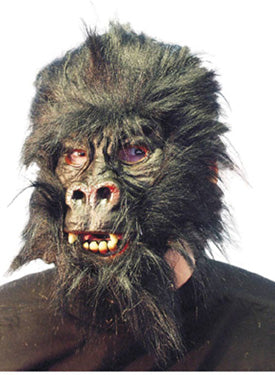 Gorilla Mask, with Moving Jaw and Hair