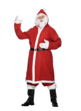 Santa Suit Costume, Gown, Christmas Fancy Dress
