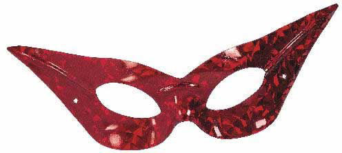 Neon Red Flyaway Eyemask