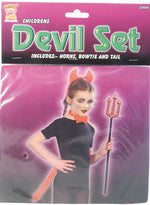 Devil Set, Childrens Halloween Fancy Dress