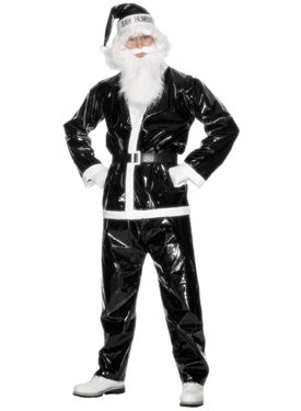 Bah Humbug, Black Santa Costume - Christmas Fancy dress
