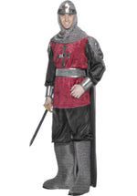 Medieval Knight Costume, Shirt, Pants Smiffys fancy dress