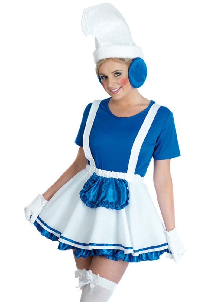 Female Blue Gnome Costume