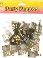 Party Poppers, Best Quality /25, Smiffys fancy dress
