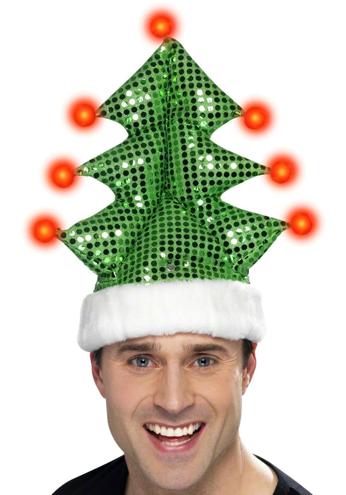 Flashing Christmas Tree Hat, Christmas Hat