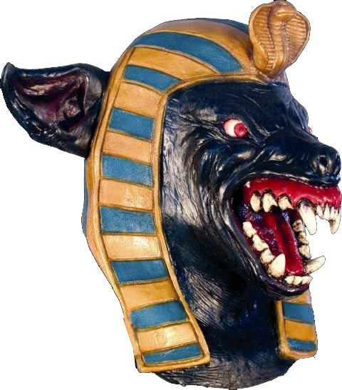Anubis Jackal Headed Egypcian God Mask - Must See!