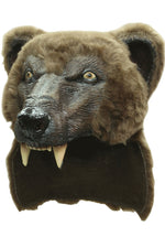 Brown Bear Latex Helmet