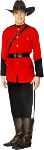 Mountie Costume, Canadian Guard Fancy Dress