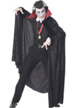 Lord Vampire Costume, Halloween Fancy Dress