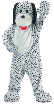 Mascot Dalmation Costume, Animal Fancy Dress
