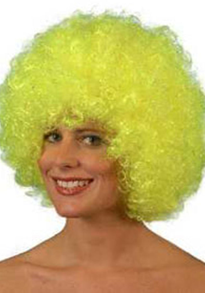 Pop Wig Deluxe Neon Yellow
