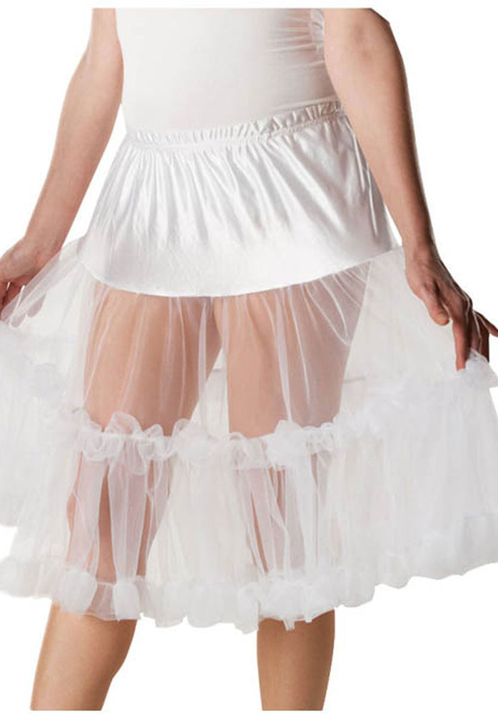 Long White Petticoat, Fancy Dress Accessories