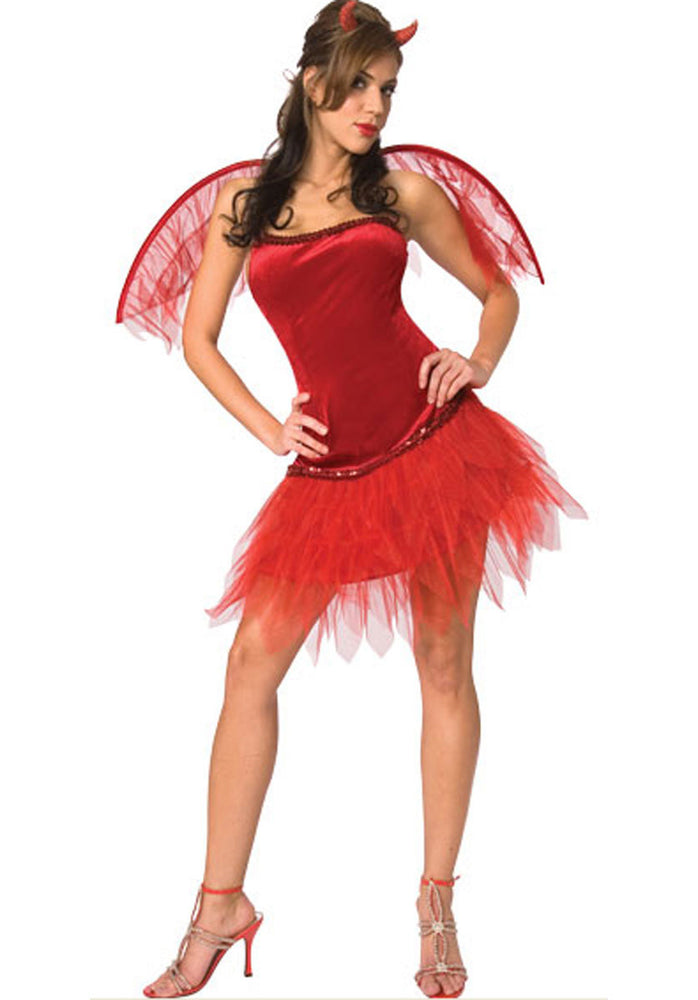 Devil Fairy Fancy Dress Costume