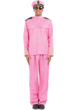 Pink Navy Officer Costume, Fun Navy Costume