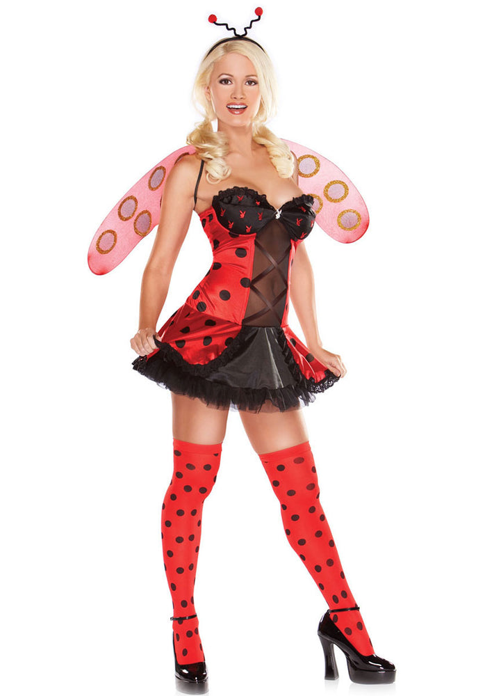 Ladybug Costume, Playboy™ Sexy Fancy Dress